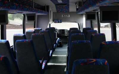 Charter bus in Tacoma