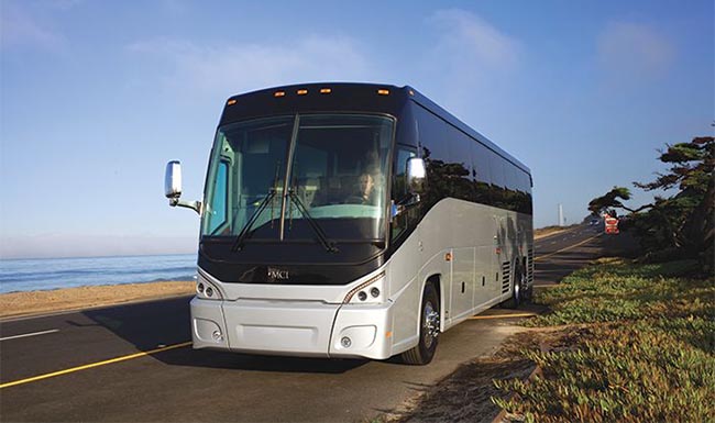 Charter bus